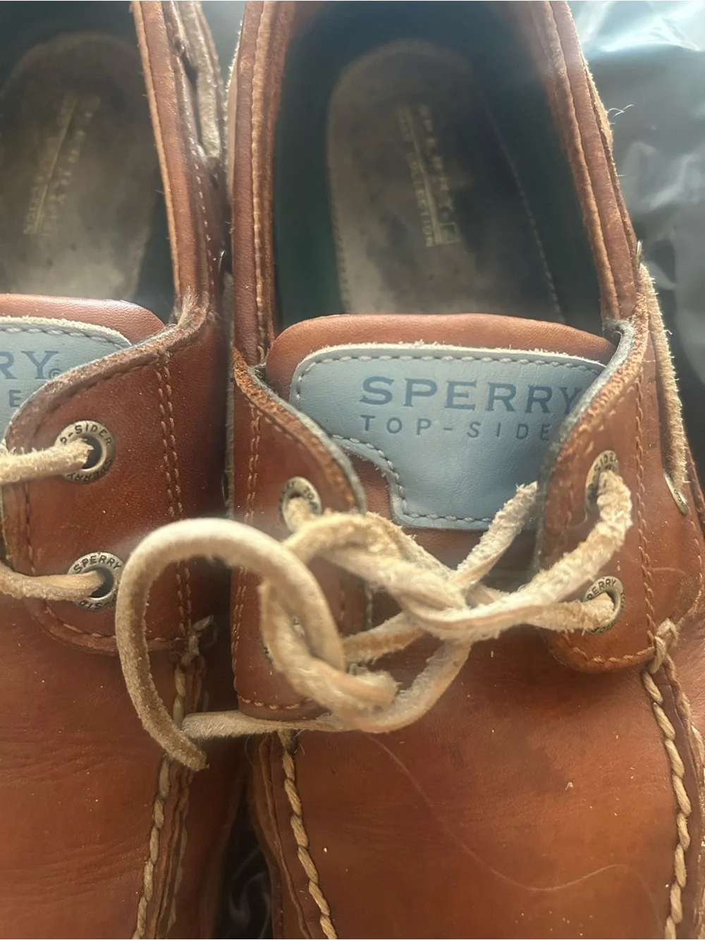 Sperry Brown Leather Men's Boat Shoes